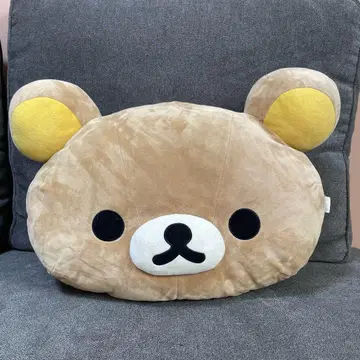 리락쿠마 다이컷 얼굴 쿠션