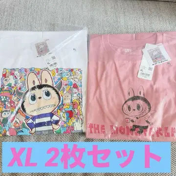 UNIQLO POPMART UT 라브브 유니클로 XL 2개 세트