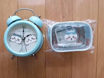 치이카와 (먼작귀) 시계 하치와레 클리어 케이스 하치와레 시계
