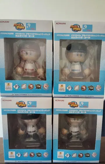 KONAMI 파워프로 군 피규어 4개 세트 퍼시픽 리그