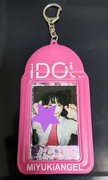 전 미유키 엔젤 폴라로이드 홀더 마메시바노타이군