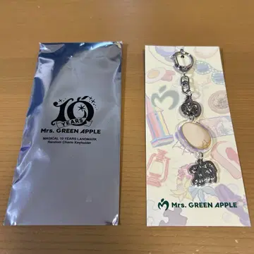 Mrs. GREEN APPLE POP-UP 랜덤 참 키링