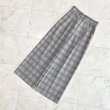 새상품급 UNTITLED 언타이틀 와이드 팬츠 화이트 블랙 블루 0