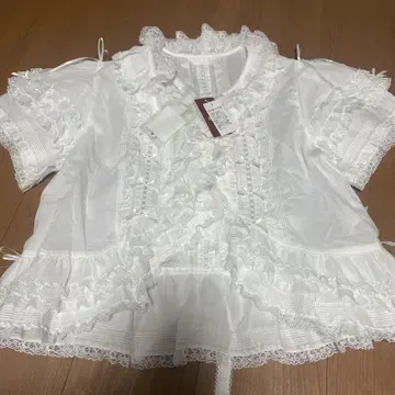 기간 한정 판매, 새상품 택 포함, 핑크하우스, 볼레로풍 가디건, 화이트