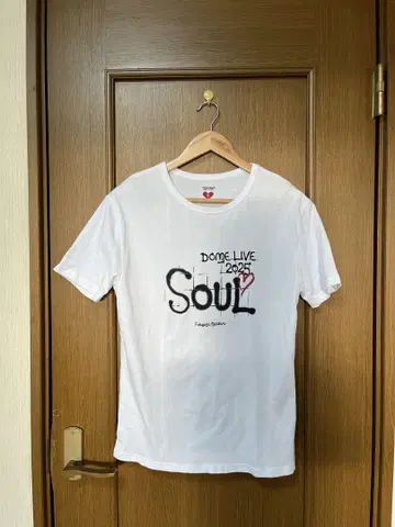 후쿠야마 마사히로 DOME LIVE 2025 Soul 티셔츠