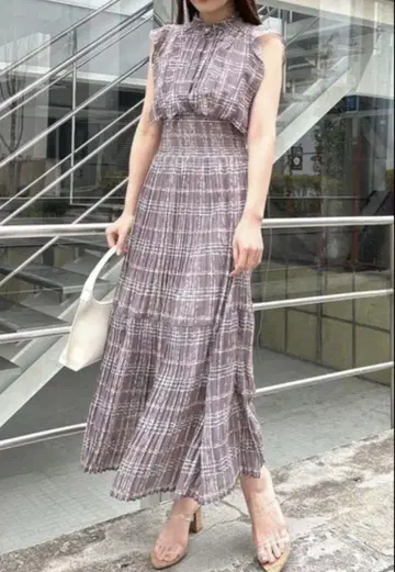 SNIDEL Sustainable 프릴 원피스 00