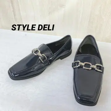 STYLE DELI 스퀘어토 체인 로퍼