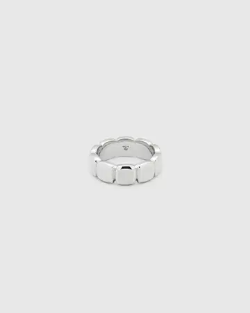 TOM WOOD Cushion Band Ring