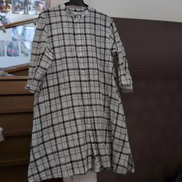 NATURAL laundry 7부 소매 원피스