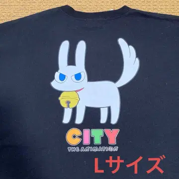 CITY THE ANIMATION 미미 고양이 T셔츠 L 사이즈