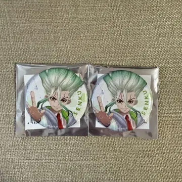 Dr.Stone 전기의 과학관 랜덤 캔뱃지 센쿠