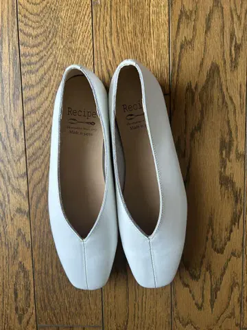 미사용 일본제 플랫슈즈