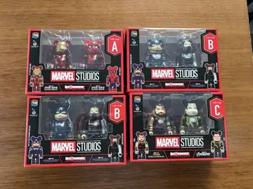 MARVEL STUDIOS 큐브릭 베어브릭 세트