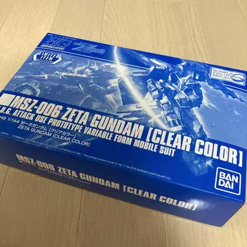 HG 1/144 제타 건담 클리어 컬러