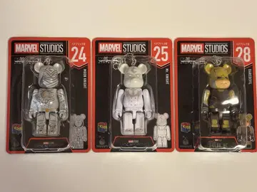 MARVEL BE@RBRICK Happy 복권 24, 25, 28