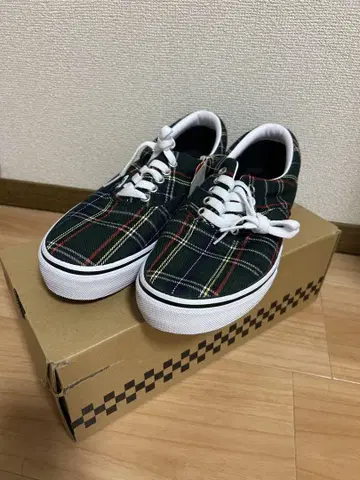 미사용 새상품 VANS 체크 신발 27.0cm