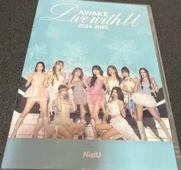 미사용 새상품 NiziU Live with U 2024AWAKE