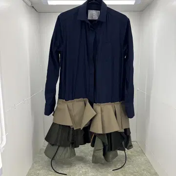 sacai 22-06033 셔츠 원피스