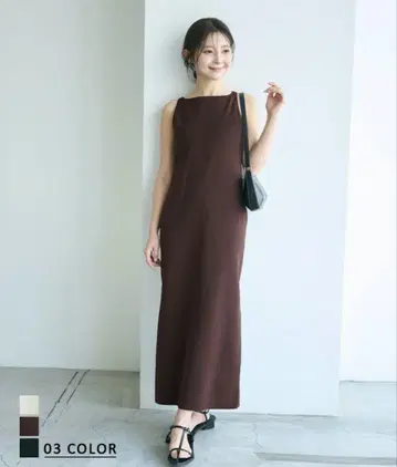 BASEMENT online 2WAY I라인 원피스