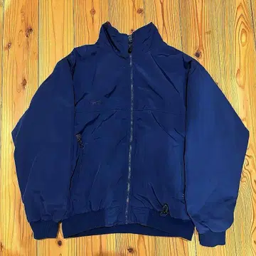 [ 새상품급 ] 웜업 자켓 나일론 자켓 화이트 쉘 구제 의류 네이비 L