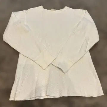 USA 서멀 thermal 화이트 긴팔 M