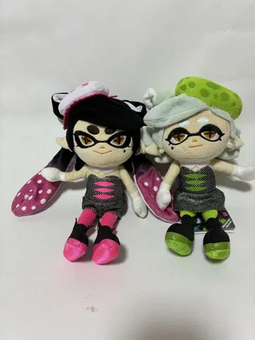 스프라툰 Splatoon 봉제 인형 시오카라즈 아오리 반딧불이