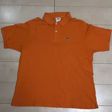 라코스테 피케 셔츠 오렌지