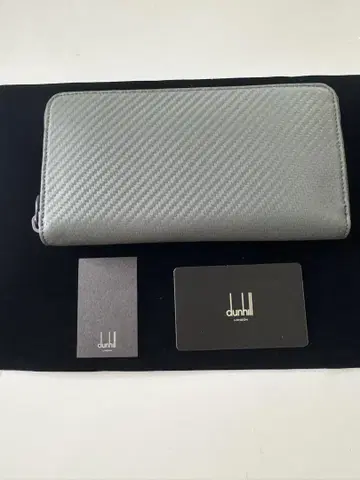 던힐 그레이 장지갑