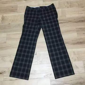 체크 팬츠
