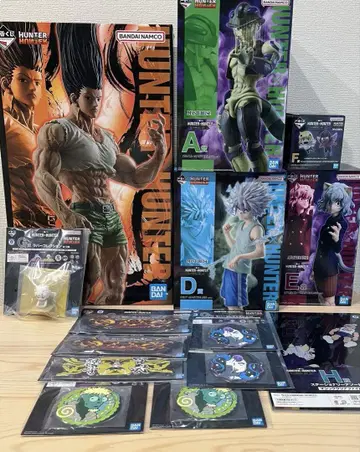 HUNTER x HUNTER 헌터헌터 제일복권 세트