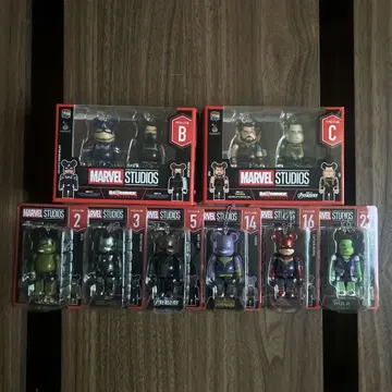 MARVEL 마블 Happy 복권 베어브릭 BE@RBRICK