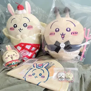 치이카와 (먼작귀) 크레이프 복권 A상 외 세트 토끼 BIG 봉제 인형
