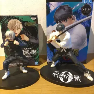 주술회전 피규어 2체 세트 이누마키 토게 옷코츠 유타