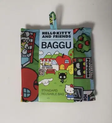BAGGU 스탠다드 헬로키티 프렌즈 에코백 새상품