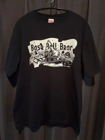 Base Ball Bear 베이스볼 베어 T셔츠 L사이즈
