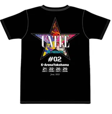 B'z UNITE #02 K 아레나 T셔츠 XL(개봉만)