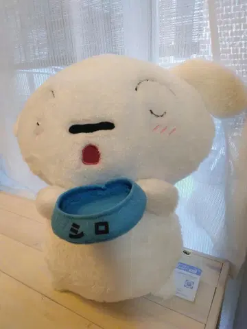 시로 봉제 인형 본체 보울 포함