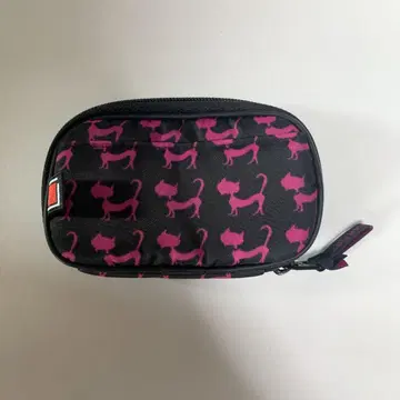 미사용 ARTISAN&ARTIST 키케이스 고양이 패턴 일본제 핑크