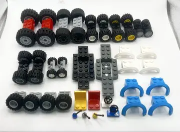 레고 LEGO 정품 자동차 부품 타이어 탈것 묶음 판매