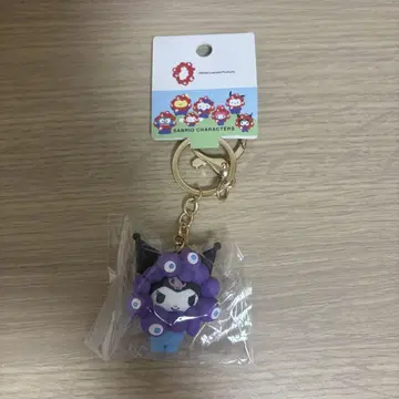 만박 산리오 쿠로미 미야쿠미야쿠 입체 마스코트 키링
