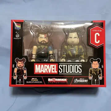 MARVEL 베어브릭 Happy 복권 C상 페어 박스