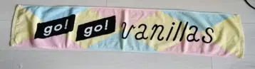go! go! vanillas 머플러 타월