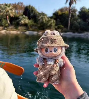 Labubu 라부부 봉제 인형 옷 갈아입히기