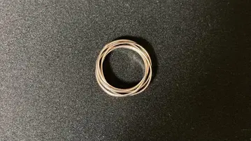 INTERIM TAXCO SILVER FIVE LINK RING