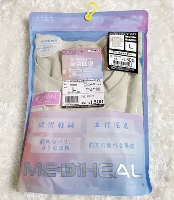 워크맨 MEDIHEAL 리커버리룸 셔츠 L 그레이지 여성용