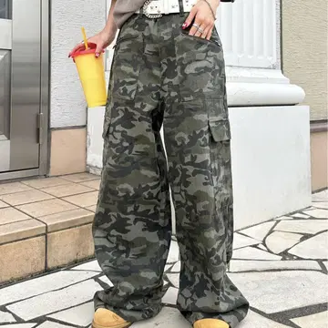 sedacle 카모 패턴 카고 팬츠 세다클 L