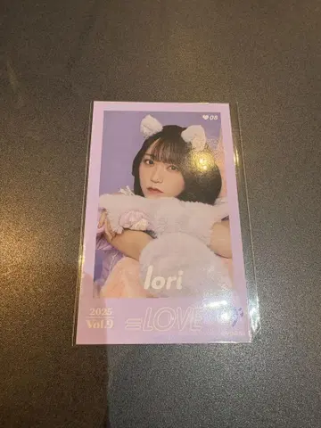 노구치 이오리 미니 포토 레어 고양이 의상