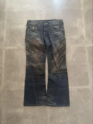 TORNADO MART 녹 flare denim