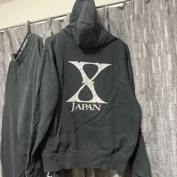 X JAPAN 맨투맨 상하의 세트 (구제 의류)