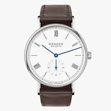 [벨트 하자품] NOMOS 라도위그 에나멜 화이트 38